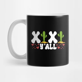 XOXO Y'all Cactus Valentines Day 2023 Mug